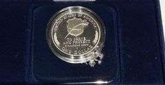National Law Enforcement Memorial 1997 Unc Silver Dollar