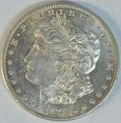 Semi-Prooflike BU 1878-S Morgan Silver Dollar