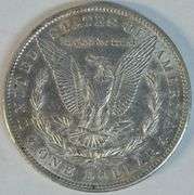 Rare Mint State 1895-S Morgan Silver Dollar. Full strike