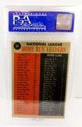 Topps 1962 NL Home Run Leaders Baseball Card, 7NM
