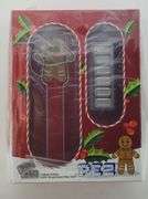PAMP Suisse PEZ Gingerbread Man Dispenser With (6) 5 Gram .9999 Silver Wafer Bars