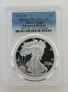 2025 W Proof Silver Eagle, PCGS PR70DCAM - Advanced Release