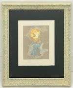 Exclusive Salvador Dali Original Unique Woodblock Decomposition from 'The Divine Comedy' suite