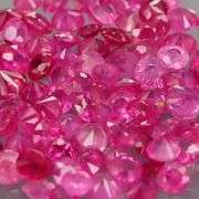 Heated only! 3.30ct hot pink Sapphire set!