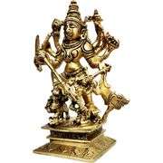 Brass Idol of Goddess Durga