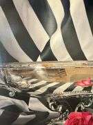 Gorgeous Trompe L'oeil Striped Still Life