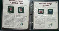 Christmas Stamps of The US. 1962-1999