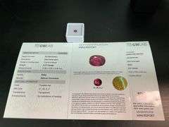 CERTIFIED NATURAL RED RUBY 0.71 CARAT