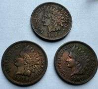 1906 1907 1908 Near Unc Indian Head Cents