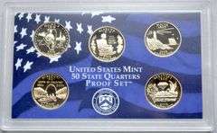 2003 4 6  Three Each US Proof Quarter Sets