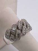 CERTTIED BRAND NEW 14K WHITE GOLD DIAMOND RING/ BAND