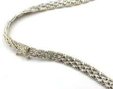 Group lot of 2 vintage 925 sterling silver necklaces