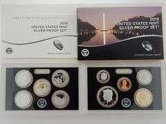 2019 Silver Proof Set With NGC Reverse PF 69 W Lincoln Cent