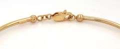 18kt Yellow gold charm bangle bracelet