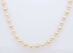 White Fresh Water Pearl Necklace