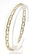 14kt Yellow gold Marine link bracelet