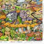 O Beautiful for Spacious Skies by Charles Fazzino