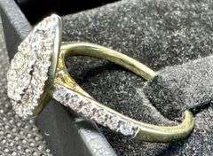 14K Yellow Gold Diamond Ring