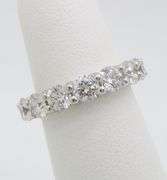 Impressive 3.45CTW Earth Mined Diamond Eternity Band