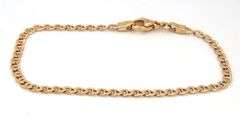 18kt Yellow gold Gucci link bracelet