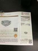 CERTIFIED 14K WHITE GOLD DIAMOND RING