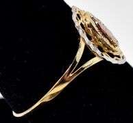 Vermeil Virgin Mary Ring in Sterling Silver