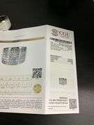 CERTIFIED 14K WHITE GOLD DIAMOND RING / BAND