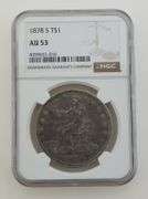 1878 S Silver Trade Dollar, NGC AU 53