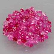 100 pieces! 3.50ct hot pink Sapphire set -Heated only!!!