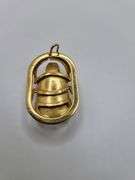 18k Gold Hand Made Egyptian Scarab Charm