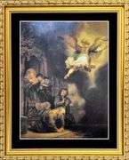 Rembrandt van Rijn, The Angel Leaving Tobias and His Family