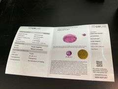 CERTIFIED NATURAL 1.10 CARAT PURPLE SAPPHIRE