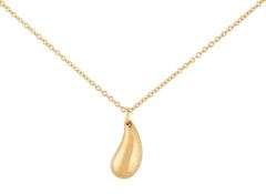 Tiffany & Co. Elsa Peretti Teardrop Pendant Necklace in 18K