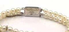 Pearl double row bracelet