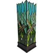 Dragonfly Stained Glass Table Lamp