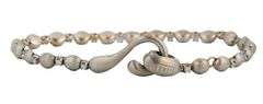 Italian Nanis 0.45ctw Diamond Station Link Bracelet in 18K