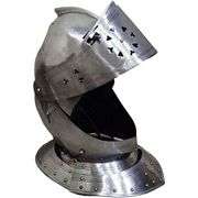 Medieval Knight European Close Armor Helmet