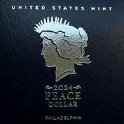 2024 Unc Peace Silver Dollar