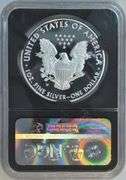 Special 2106-W Lettered Edge First Day of Issue $1 Eagle. NGC PF70 UC