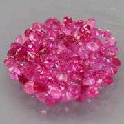 Heated only! 3.30ct hot pink Sapphire set!