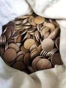 3,000 Count Unsearched Wheat Cent Estate Bag