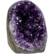 Polished Amethyst Cluster Quartz Crystal