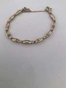 CERTIFIED 14K GOLD AND DIAMOND BRACELET