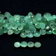 Round cut! 5.75ct 138pc REAL Zambain Emerald set!