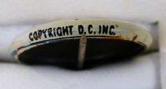 Vintage D.C. Superman Pin