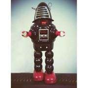 Sparking Planet Robot Wind-Up Tin Collector Series