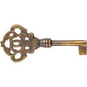 Solid Brass Skeleton Key