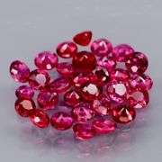 Untreated!!! 2.43ct set of rose pink Sapphires!