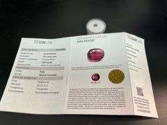 CERTIFIED NATURAL RED RUBY 0.64 CARAT