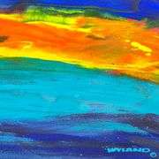 Untitled Abstract by Wyland
